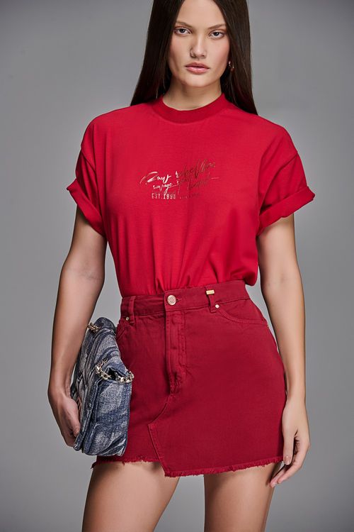 T-Shirt Feminina Patogê TS38553