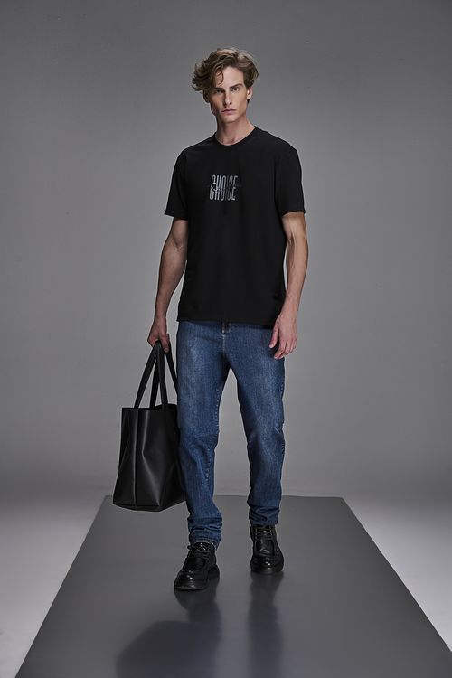 Calça Jeans Reta Masculina Patogê CL38735