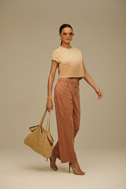 Calça Sarja Reta Feminina Patogê CL39119