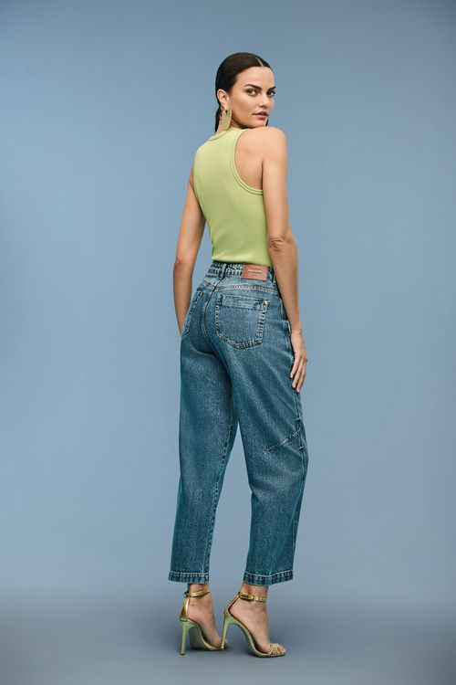 Calça Jeans Balloon Feminina Patogê CL39169