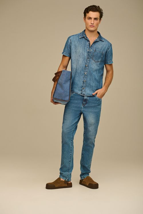 Calça jeans skinny masculina Patogê CL39226