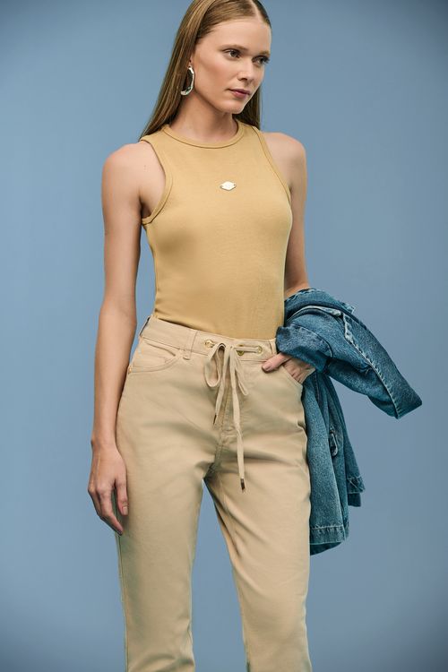 Calça Sarja Jogger Feminina Patogê CL39368