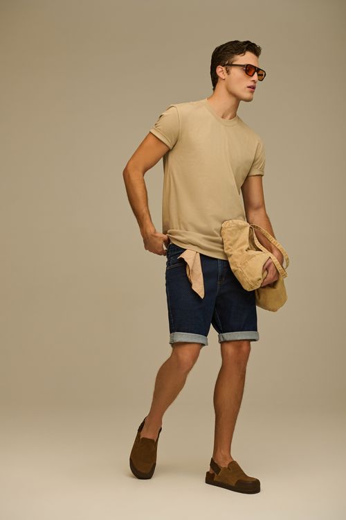 Bermuda Jeans Masculina Patogê BE39219