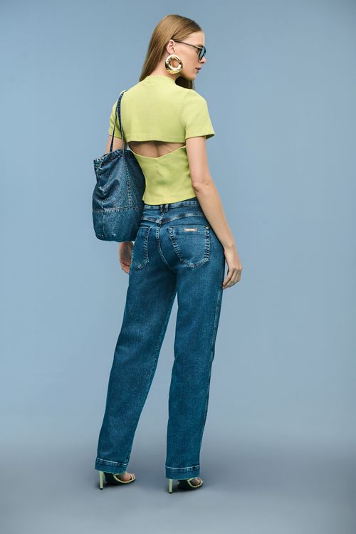 Blusa Malha Canelada Feminina Patogê BL39153
