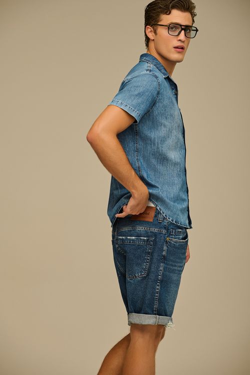 Camisa Jeans Masculina Patogê CA39221