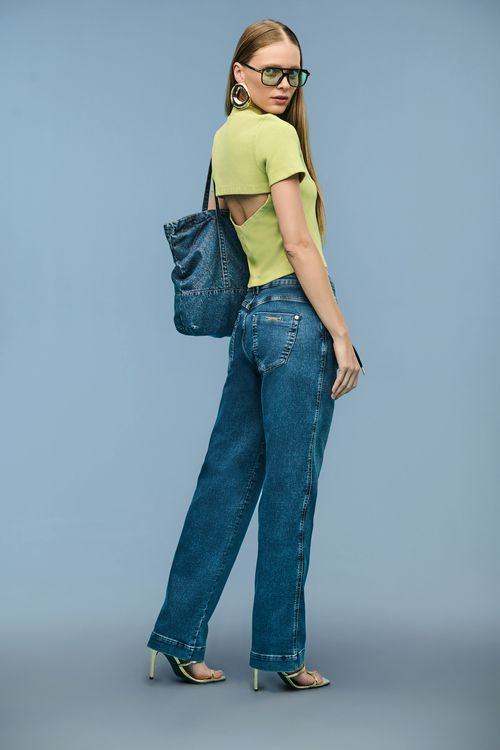 Calça Jeans Jogger Feminina Patogê CL39470