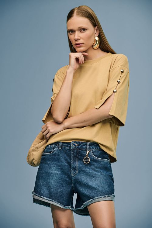 T-Shirt Feminina Patogê TS39114