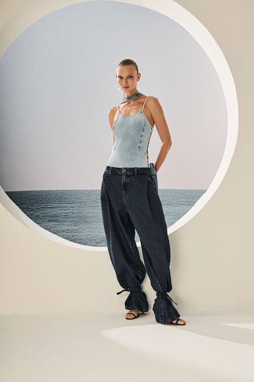 Calça Jeans Balloon Feminina Patogê CL39523