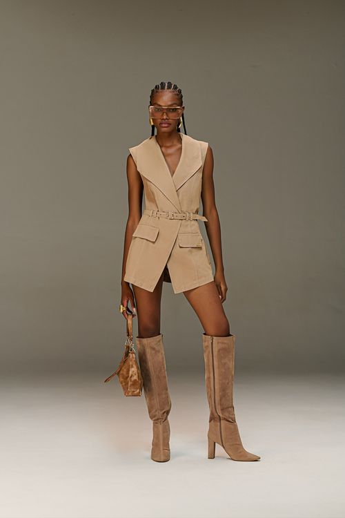 Colete Sarja Feminino Patogê CO38908