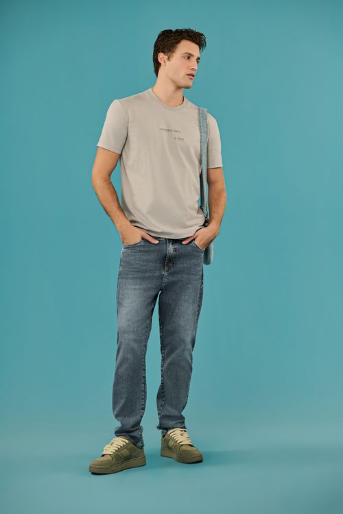 Calça jeans reta masculina Patogê CL39241