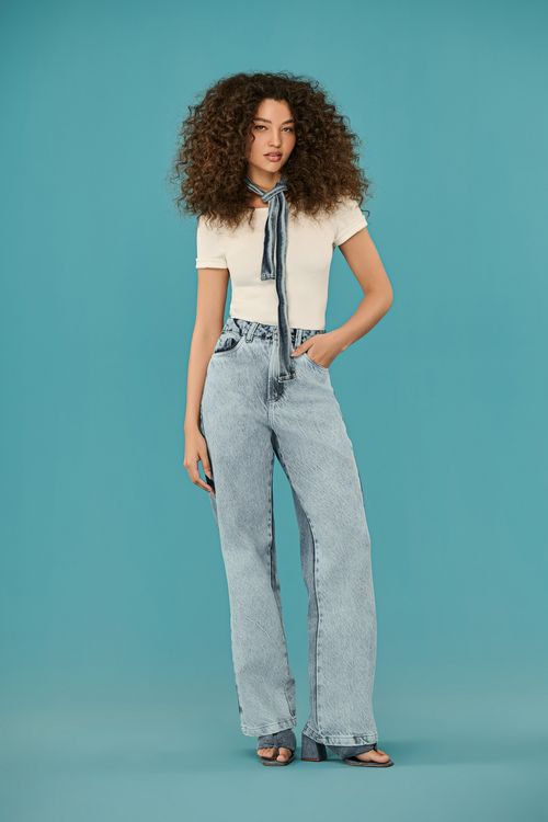 Blusa Feminina Malha Canelada Patogê BL39306