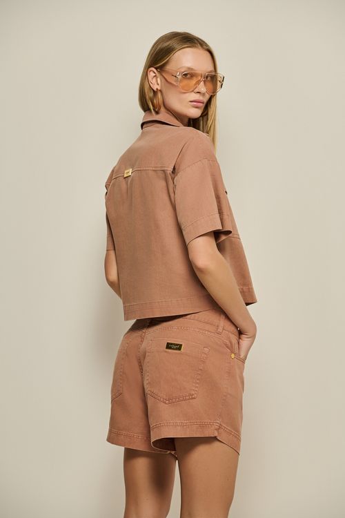 Short Oversized Sarja Feminino SH39312