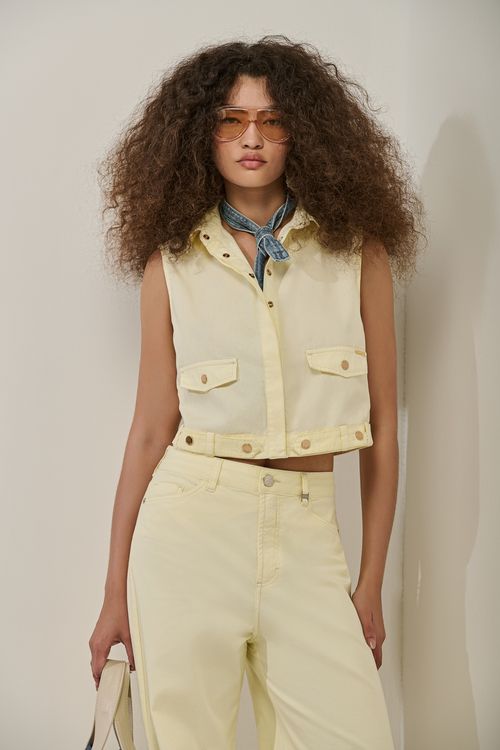 Colete Sarja Feminino Patogê CO39332