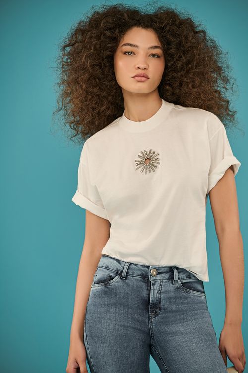 T-shirt Malha Feminina Patogê TS39353