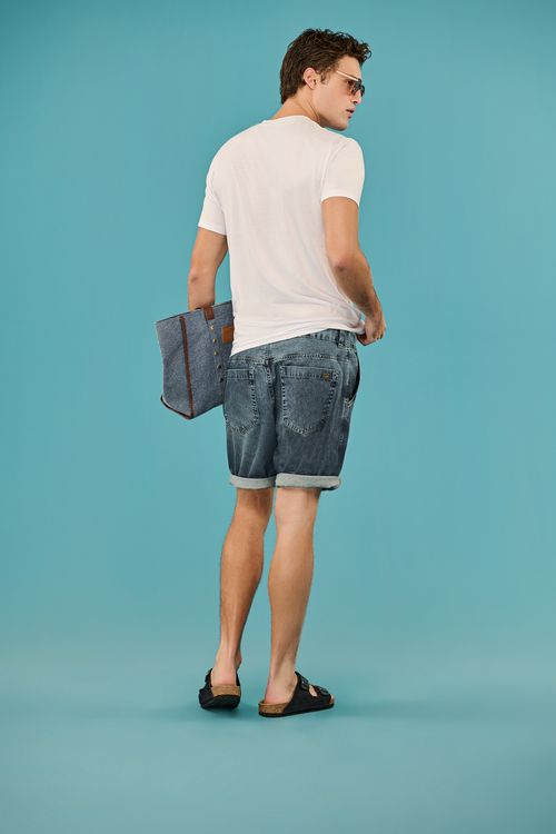 Bermuda Jeans Masculina Patogê BE39474