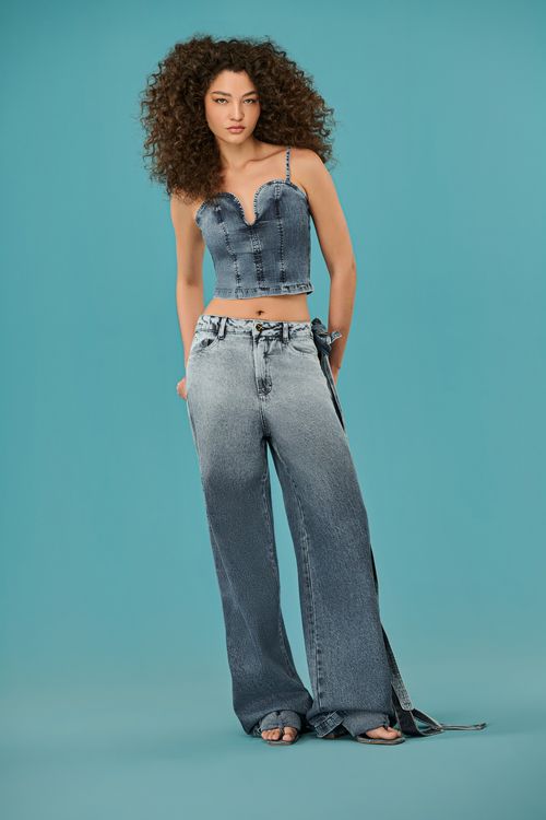 Top Jeans Feminino Patogê TP39325