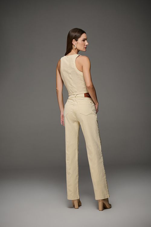 Calça Sarja Reta Feminina Patogê CL39828