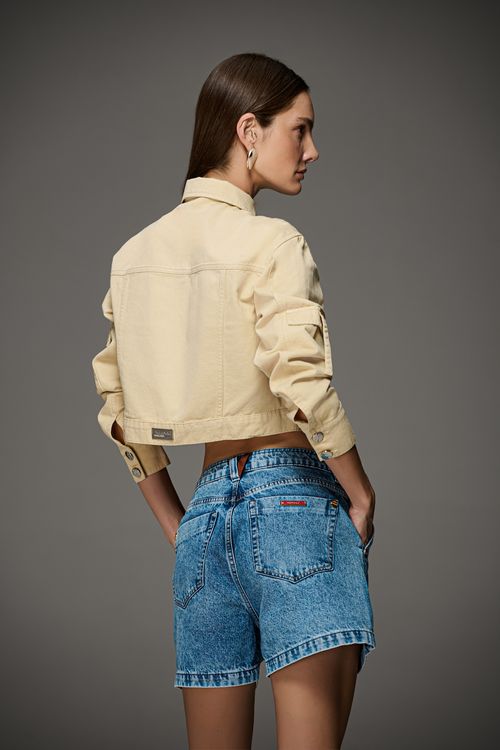 Bermuda Jeans Mom Feminina Patogê BE39681