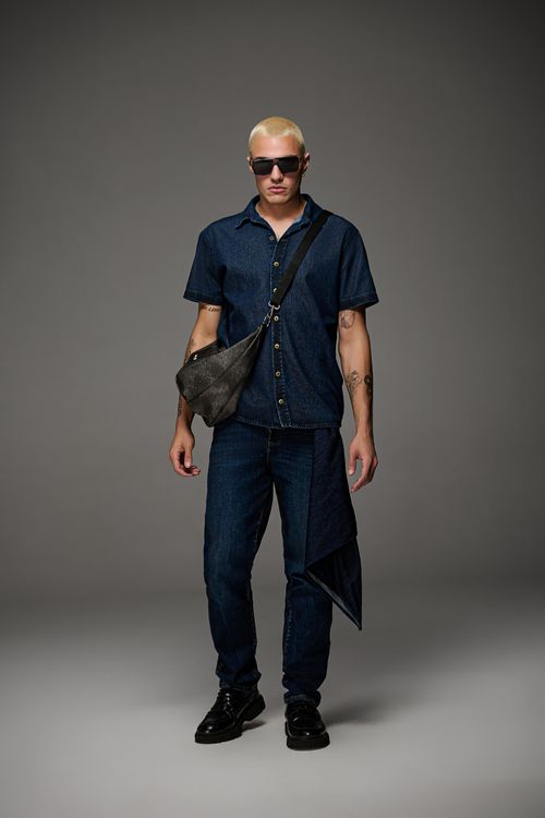 Camisa Jeans Masculina Patogê CA39567
