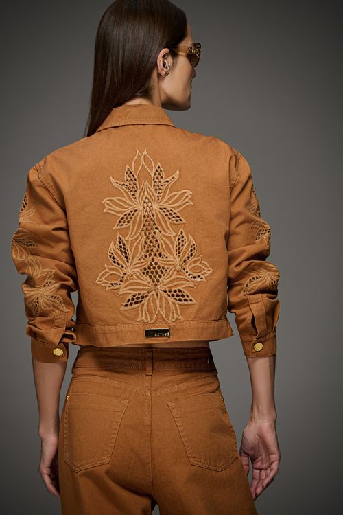 Jaqueta Sarja Feminina Patogê JQ39660