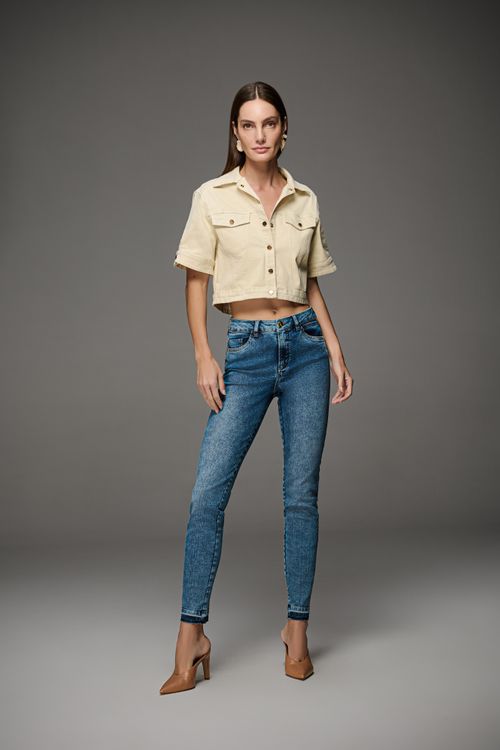 Calça Jeans Skinny Feminina Patogê CL39696