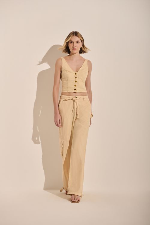 Top Sarja Feminino Com Alças Patogê TP50353