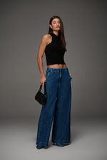 Calça Jeans Pantalona Feminina Patogê CL39701