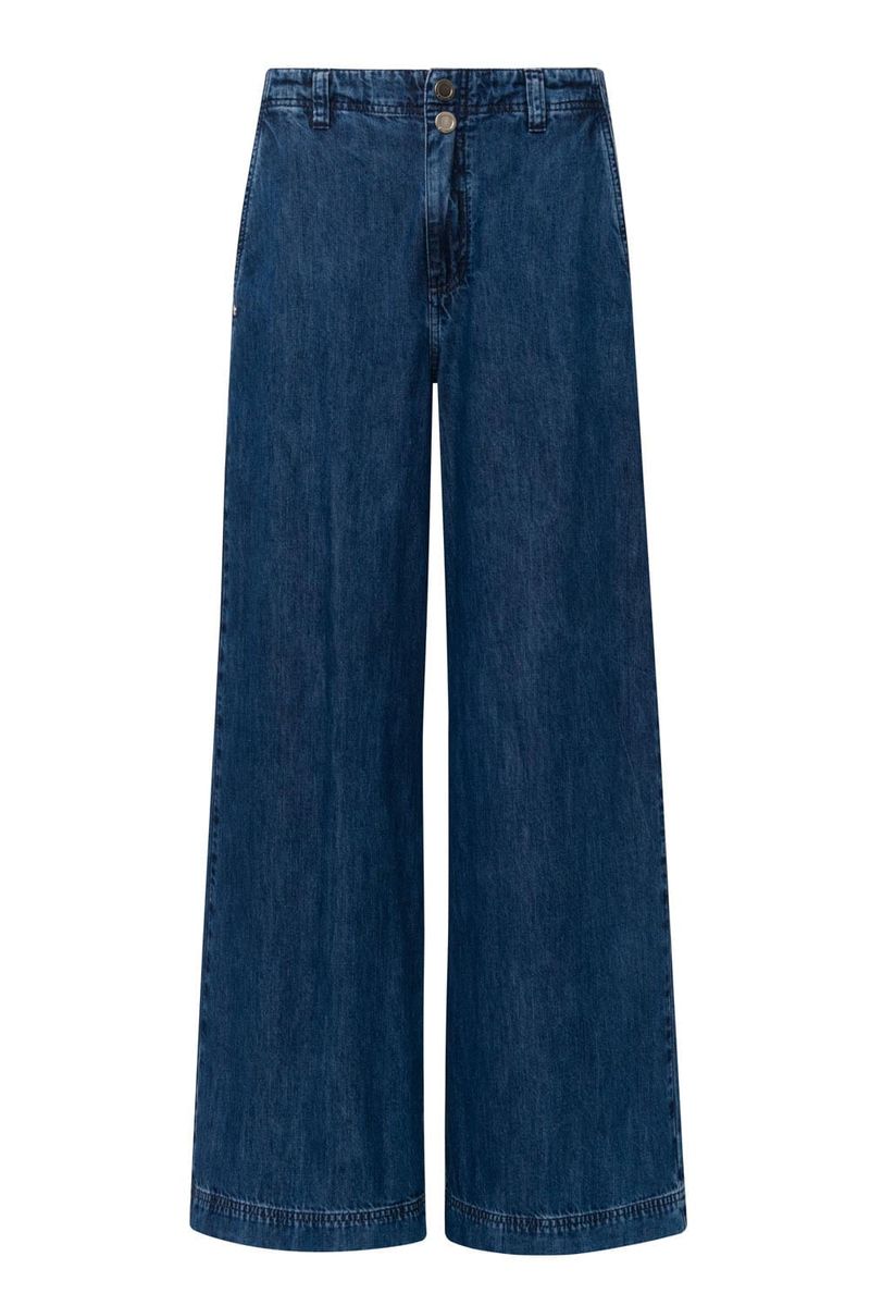 Calça Jeans Pantalona Feminina Patogê CL39701