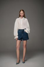Bermuda Jeans New Boyfriend Feminina Patogê BE39619