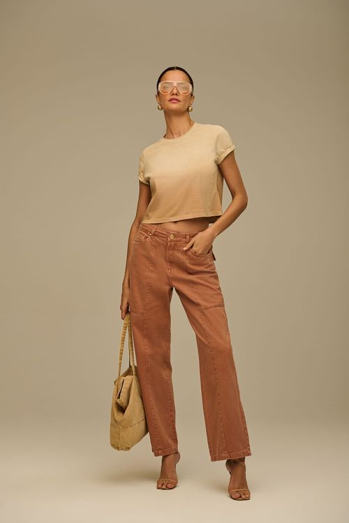 Calça Sarja Reta Feminina Patogê CL39119