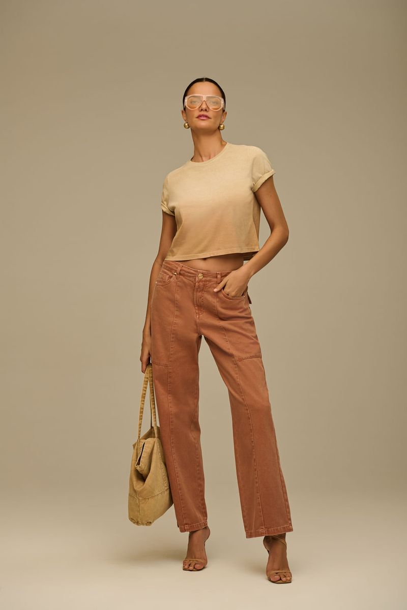 Calça Sarja Reta Feminina Patogê CL39119