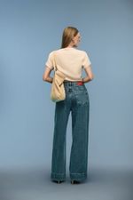 Calça Jeans Wide Leg Feminina Patogê CL39108