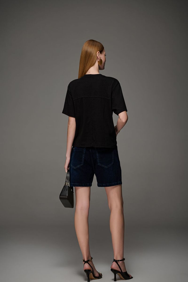 Bermuda Jeans Boyfriend Feminina Patogê BE50001