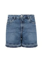 Bermuda jeans new boyfriend feminina BE39382