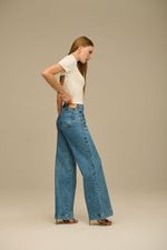 Calça Jeans Wide Leg Feminina Patogê CL39149