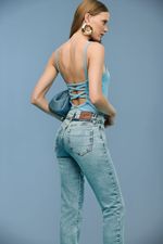 Calça Jeans Skinny Comfort Feminina Patogê Cintura Alta (G4) CL39163