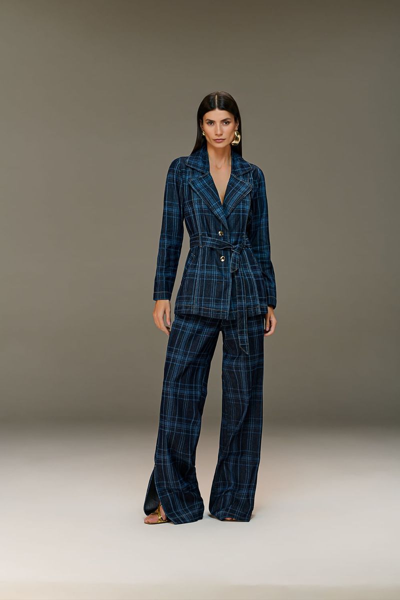 Trench Coat Jeans Feminino Patogê CS38915