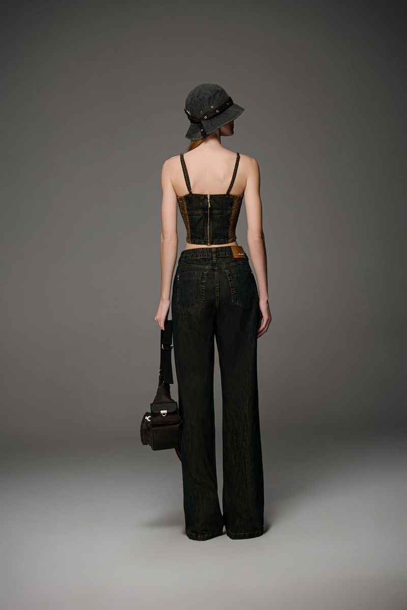 Calça Jeans Wide Leg Feminina Patogê CL39745