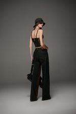 Calça Jeans Wide Leg Feminina Patogê CL39745