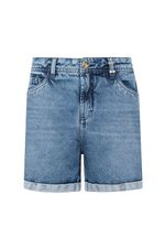 Bermuda Jeans New Boyfriend Feminina Patogê BE39366