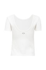 Blusa Feminina Malha Canelada Patogê BL39306