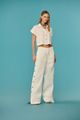 Calça Sarja Wide Leg Feminina Patogê CL39952