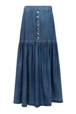 Saia Longa Jeans Patogê SA39337
