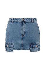 Saia Jeans Saia Feminina Patogê SA39610