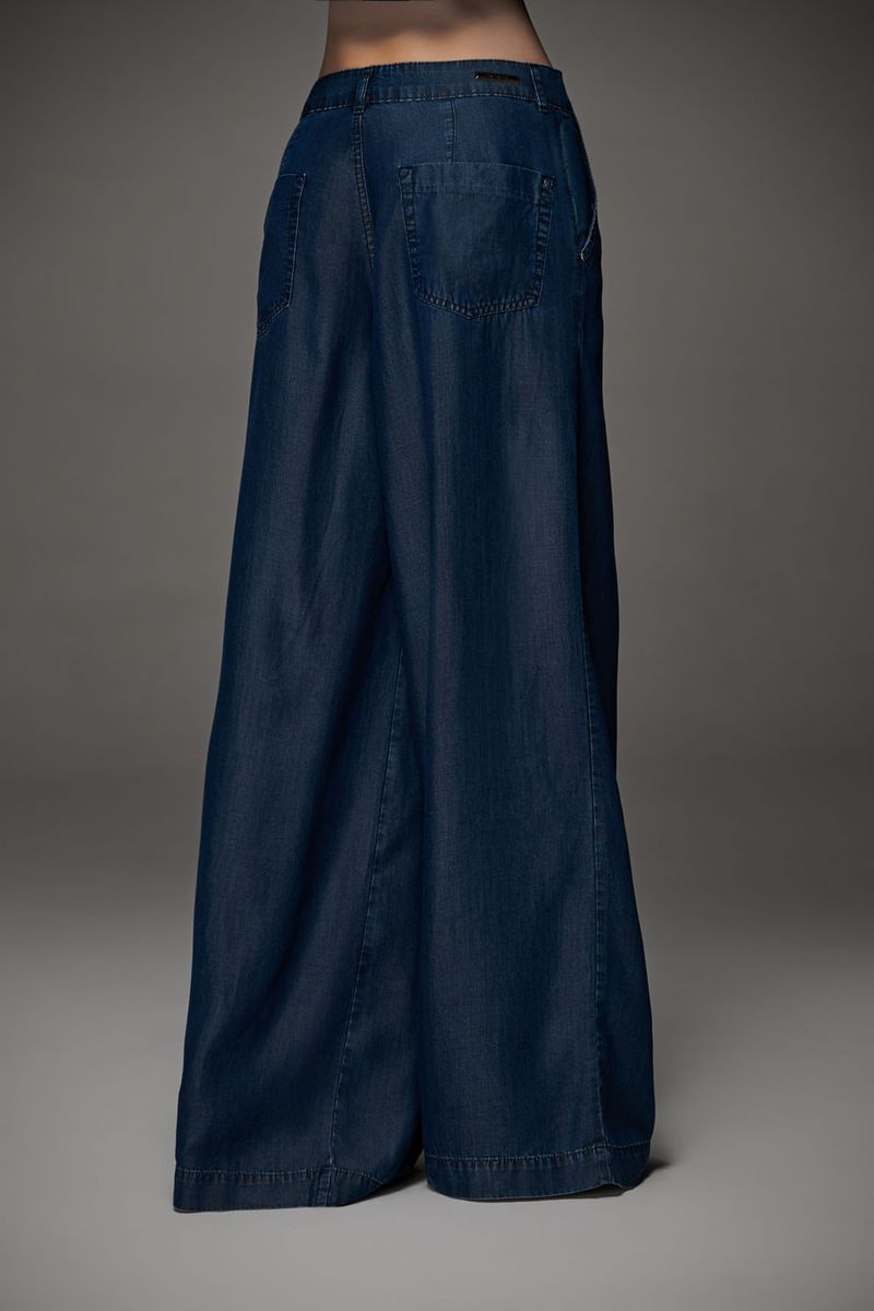 Calça Jeans Pantalona Feminina Patogê CL39628